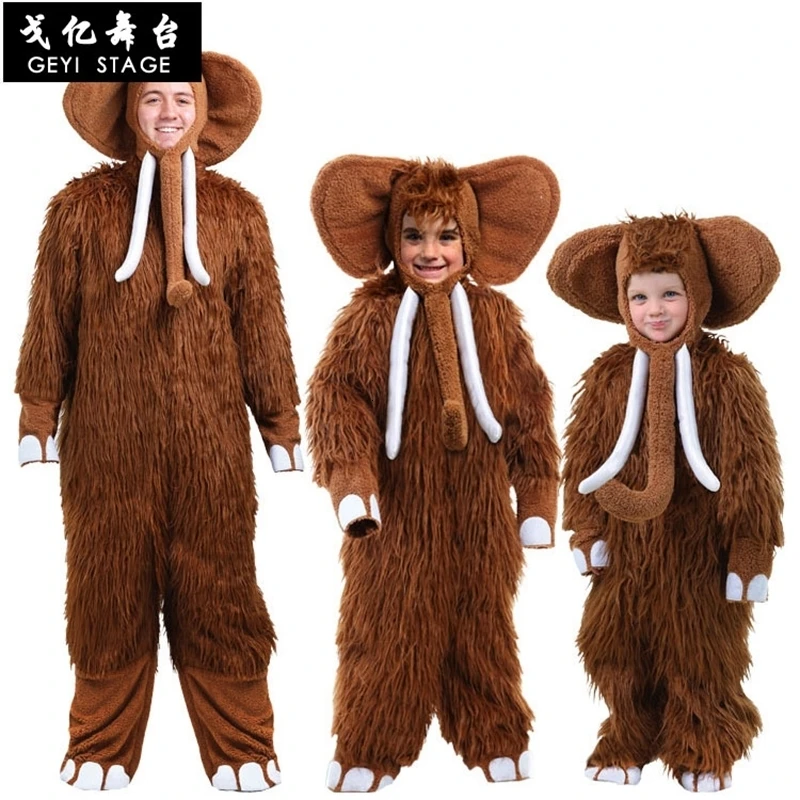 New baby mammoth suit brown animal children onesies big ear elephant nose cosplay costumecostume dress overalls with hat
New baby mammoth suit brown animal children onesies big ear elephant nose cosplay costumecostume dress overalls with hat