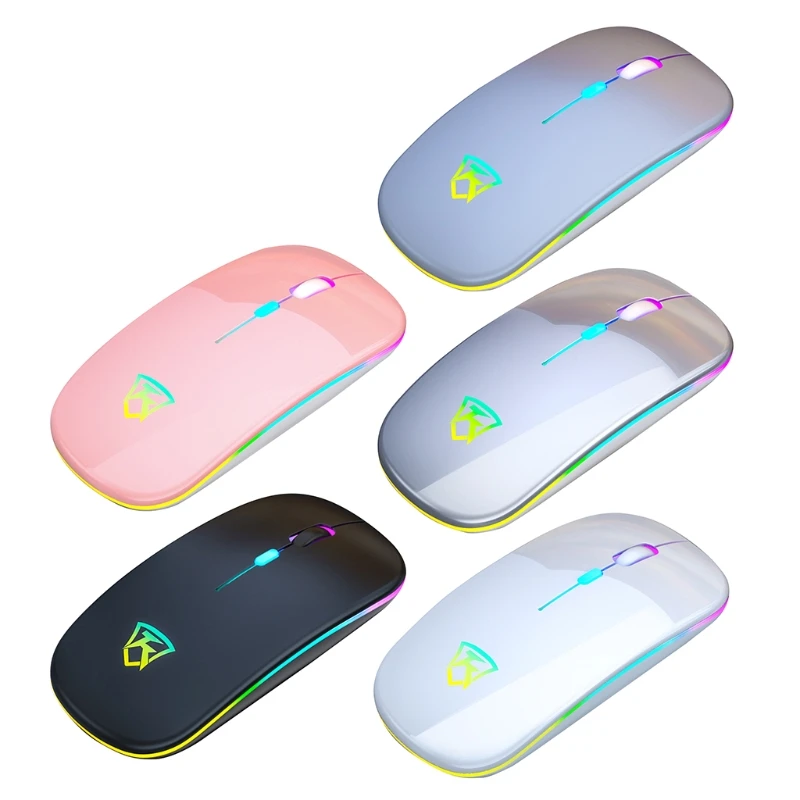 2.4GHz Wireless Mouse Three Gears DPI Adjustable Silent Computer Mouse Colorful Breathing Light USB Charging Mute Mouse
2.4GHz Wireless Mouse Three Gears DPI Adjustable Silent Computer Mouse Colorful Breathing Light USB Charging Mute Mouse