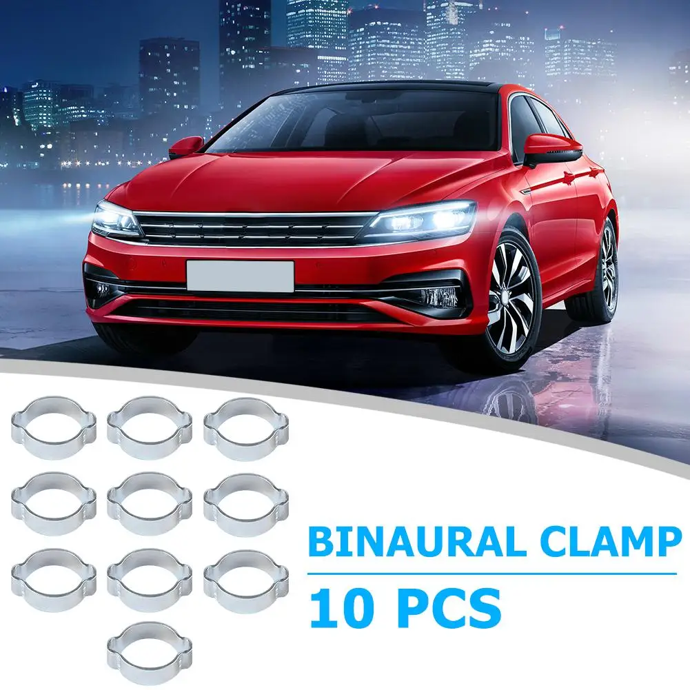 10pcs Hose Clamps Double Ear Fuel Pipe Water Hose Clips Carbon Steel Crimp Clips Auto Fastener 5-31mm Dropshipping
10pcs Hose Clamps Double Ear Fuel Pipe Water Hose Clips Carbon Steel Crimp Clips Auto Fastener 5-31mm Dropshipping