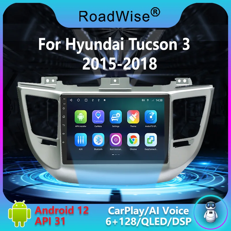 8+256 2 Din Android Car Radio Multimedia Carplay For Hyundai Tucson 3 2015 2016 2017 2018 4G Wifi GPS DVD BT Autoradio Stereo
8+256 2 Din Android Car Radio Multimedia Carplay For Hyundai Tucson 3 2015 2016 2017 2018 4G Wifi GPS DVD BT Autoradio Stereo