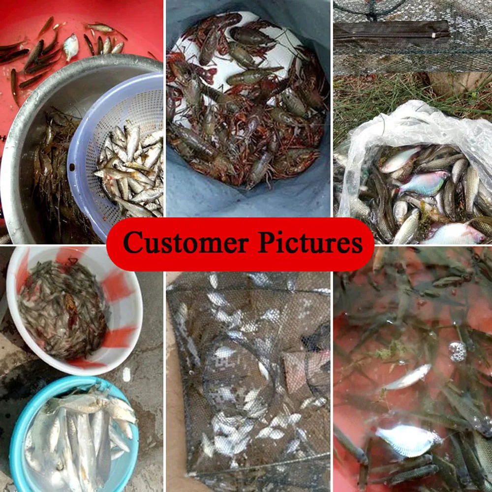 Strengthened 4-20 Holes Automatic Fishing Net Shrimp Cage Nylon Foldable Crab Fish Trap Cast Nets Cast Folding Fishing Network
Strengthened 4-20 Holes Automatic Fishing Net Shrimp Cage Nylon Foldable Crab Fish Trap Cast Nets Cast Folding Fishing Network