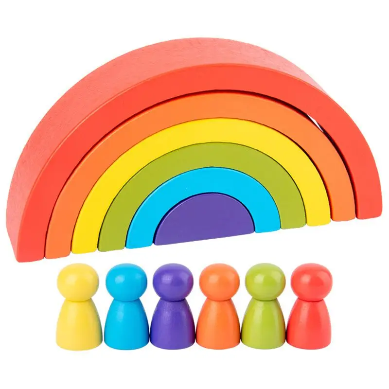 Wooden Rainbow Bridge and Rainbow Figure Set Montessori Educational Toys Wooden Rainbow Bridge and Rainbow Figure Set
Wooden Rainbow Bridge and Rainbow Figure Set Montessori Educational Toys Wooden Rainbow Bridge and Rainbow Figure Set