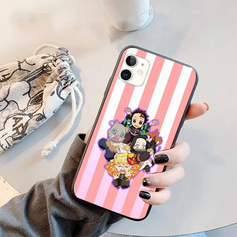 Demon Slayer Kimetsu No Yaiba Cute Phone Case for iPhone 11 12 pro XS MAX 8 7 6 6S Plus X 5S SE 2020 XR mini
Demon Slayer Kimetsu No Yaiba Cute Phone Case for iPhone 11 12 pro XS MAX 8 7 6 6S Plus X 5S SE 2020 XR mini