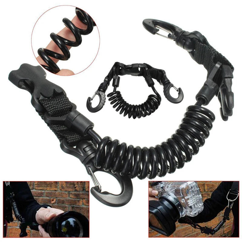 Scuba Diving Dive Canoe Camera Lanyard with Quick Release Buckle and Clips for Under Kayaking Swimming Sports Accessory
Scuba Diving Dive Canoe Camera Lanyard with Quick Release Buckle and Clips for Under Kayaking Swimming Sports Accessory