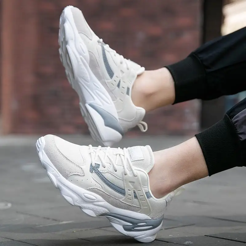 Spring Men's Running Shoes New Fashion Daddy Shoes Tide Shoes High Quality Comfortable Lightweight Wild Shoes Cushioning Shoes
Spring Men's Running Shoes New Fashion Daddy Shoes Tide Shoes High Quality Comfortable Lightweight Wild Shoes Cushioning Shoes