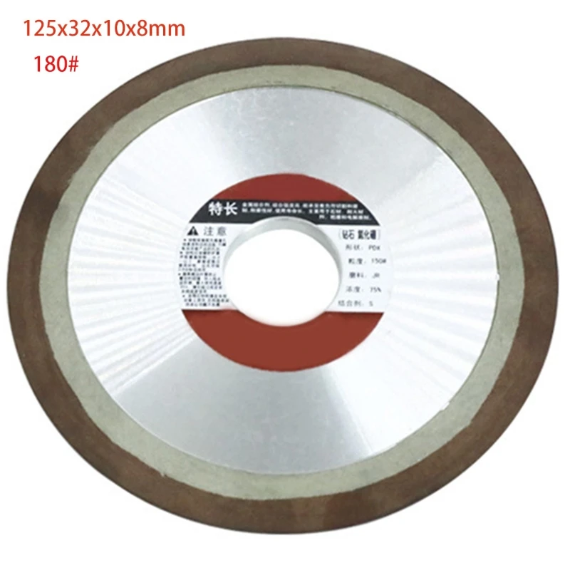 

K1KA 150Grit Diamond Grinding Disc Abrasive Wheel Coated Flat Lap Disk Jewelry Tools for Gemstone Glass Rock Ceramics