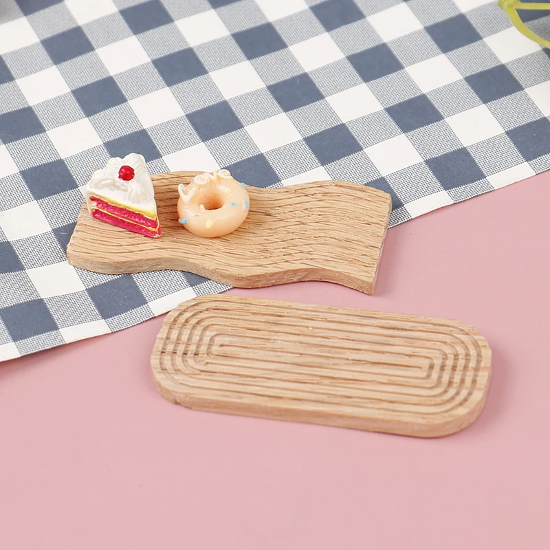 1PC 1/12 Dollhouse Creative Miniature Mini Wooden Plate Tray Simulation Kitchen Tray Model For Doll House Decor Accessories
1PC 1/12 Dollhouse Creative Miniature Mini Wooden Plate Tray Simulation Kitchen Tray Model For Doll House Decor Accessories