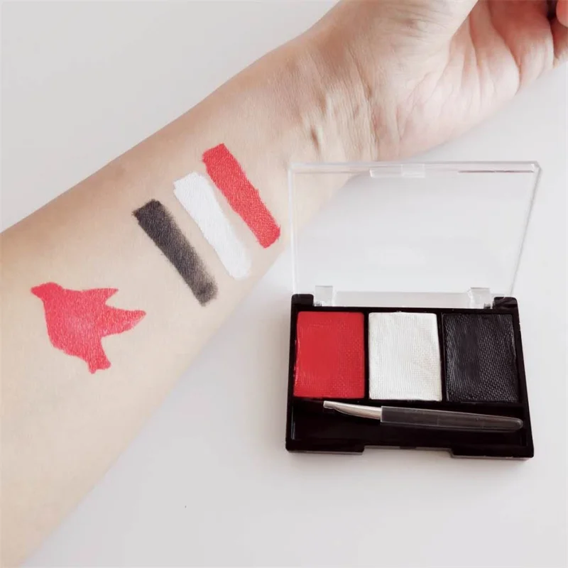 3 Color Boby Art Makeup National Flag Face-Painted Football Activity Box For Adults And Children
3 Color Boby Art Makeup National Flag Face-Painted Football Activity Box For Adults And Children