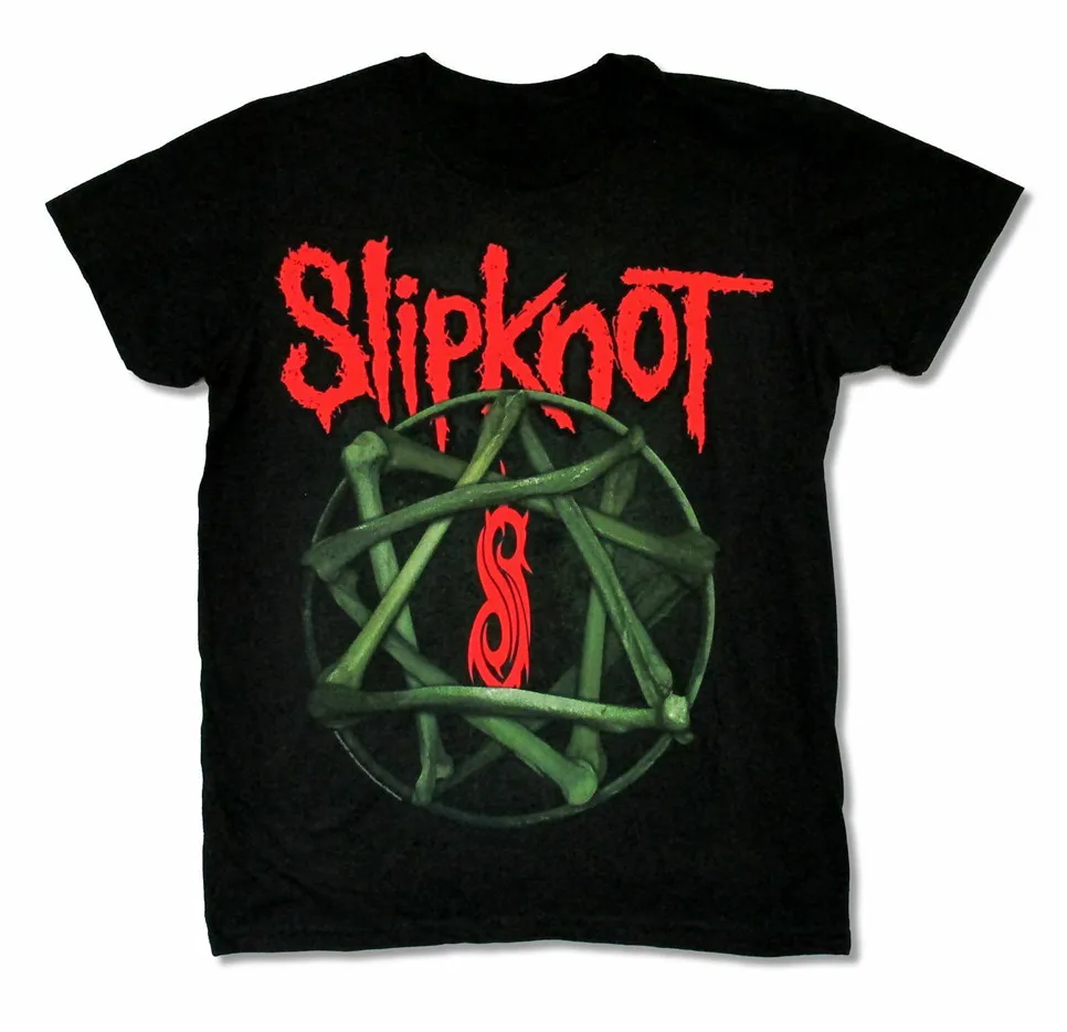 Slipknot Bones черная футболка новая для взрослых металлическая музыкальная большая