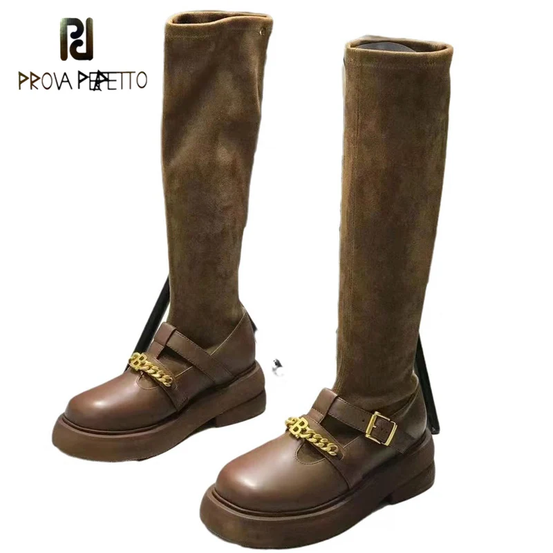 High Tube Stretch Boots 2021 Fall New Tire Leather Metal Chain Thick Bottom Thin Boots Round Head Belt Buckle Martin Boots
High Tube Stretch Boots 2021 Fall New Tire Leather Metal Chain Thick Bottom Thin Boots Round Head Belt Buckle Martin Boots