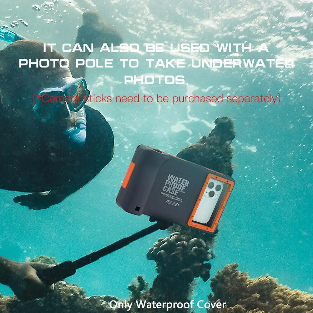 Waterproof Phone Potective Case 49Ft Underwater Diving Cover Waterproof Phone Shockproof Case Dustproof Swimming Universal O7F7
Waterproof Phone Potective Case 49Ft Underwater Diving Cover Waterproof Phone Shockproof Case Dustproof Swimming Universal O7F7