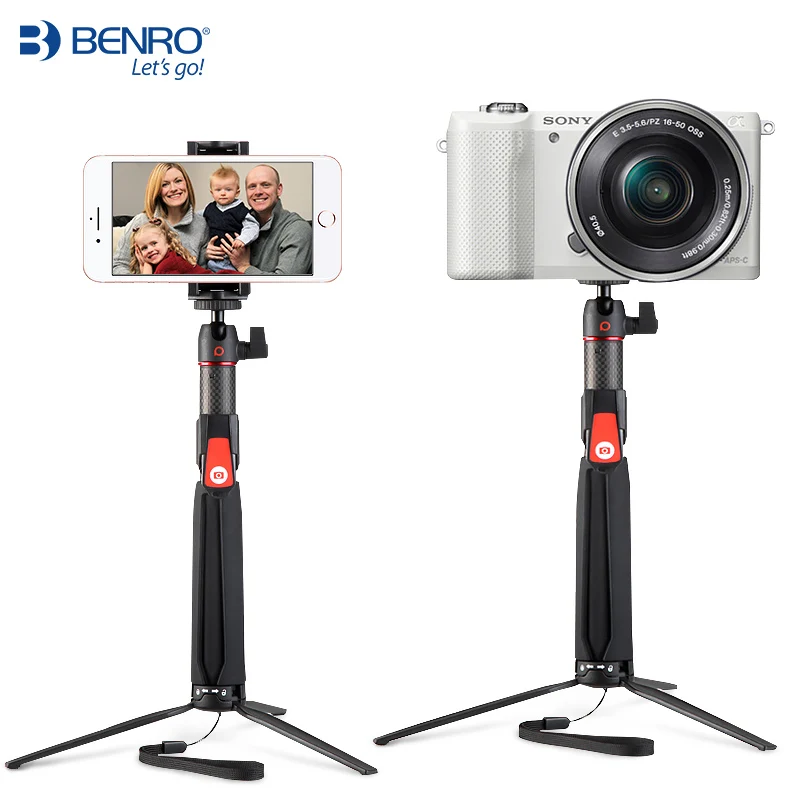 Портативный Мини-Штатив BENRO SC1 из углеродного волокна + беспроводной Bluetooth
Портативный Мини-Штатив BENRO SC1 из углеродного волокна + беспроводной Bluetooth