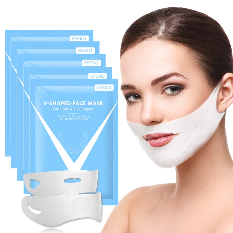 3PCS 4D V-shaped Face Mask Chin Firming Slimming Gel Face Lifting Face Mask Bandage Double Chin V Shape Face Mask Skin Care
3PCS 4D V-shaped Face Mask Chin Firming Slimming Gel Face Lifting Face Mask Bandage Double Chin V Shape Face Mask Skin Care