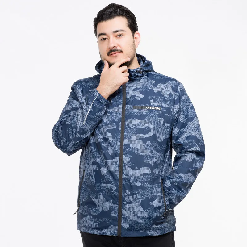 8XL 7XL plus size Spring Autumn Mens Casual Camouflage Hoodie Jacket Men Waterproof Clothes Men's Windbreaker Coat Male Outwear
8XL 7XL plus size Spring Autumn Mens Casual Camouflage Hoodie Jacket Men Waterproof Clothes Men's Windbreaker Coat Male Outwear