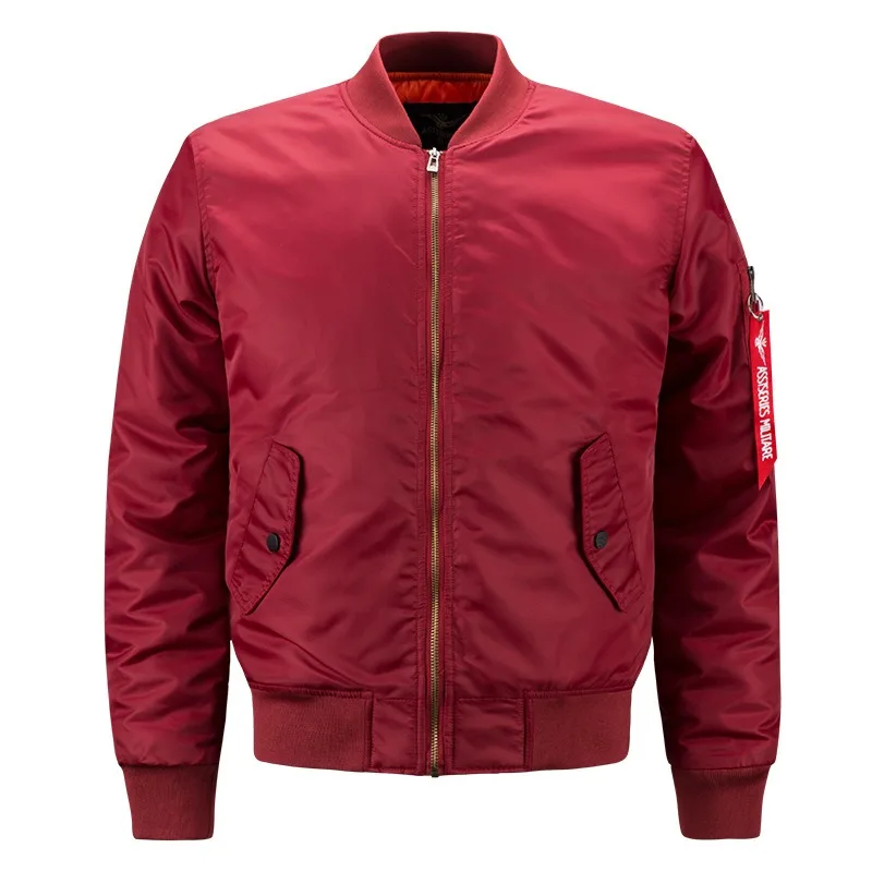 Spring and Autumn Fatty Large Size Men's Sports Casual Stand Collar Jacket Air Force One Pilot Men's Baseball Shirt
Spring and Autumn Fatty Large Size Men's Sports Casual Stand Collar Jacket Air Force One Pilot Men's Baseball Shirt