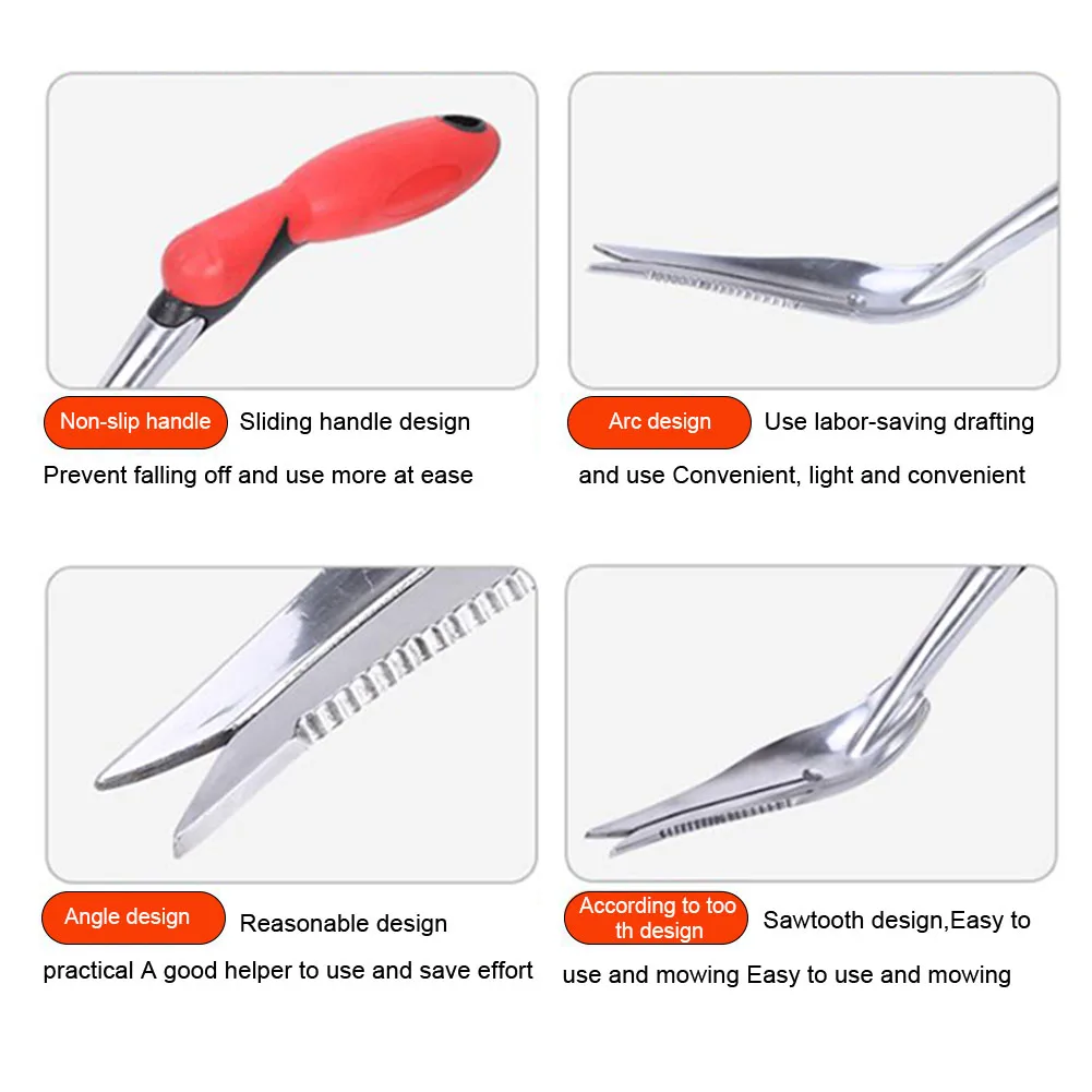 1PC Garden Weeder Tool Lawn Sturdy Digging Puller Hand Weeding Effective Easy Apply Trimming Removal Grass Puller Garden Tool
1PC Garden Weeder Tool Lawn Sturdy Digging Puller Hand Weeding Effective Easy Apply Trimming Removal Grass Puller Garden Tool
