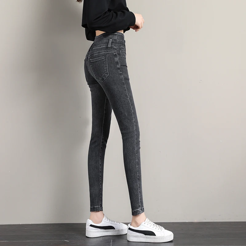 Jeans Female Denim Pants Black Color Womens Jeans woman row Button Stretch Bottoms Skinny Pants For Women Trousers plus size
Jeans Female Denim Pants Black Color Womens Jeans woman row Button Stretch Bottoms Skinny Pants For Women Trousers plus size