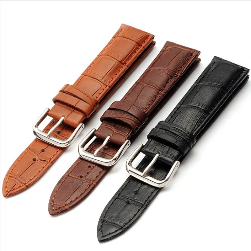 Replacement High Quality Leather Watch Band Universal 12mm 14mm 16mm 18mm 19mm 20mm 21mm 22mm 24mm Unisex Cowhide Watch Strap
Replacement High Quality Leather Watch Band Universal 12mm 14mm 16mm 18mm 19mm 20mm 21mm 22mm 24mm Unisex Cowhide Watch Strap
