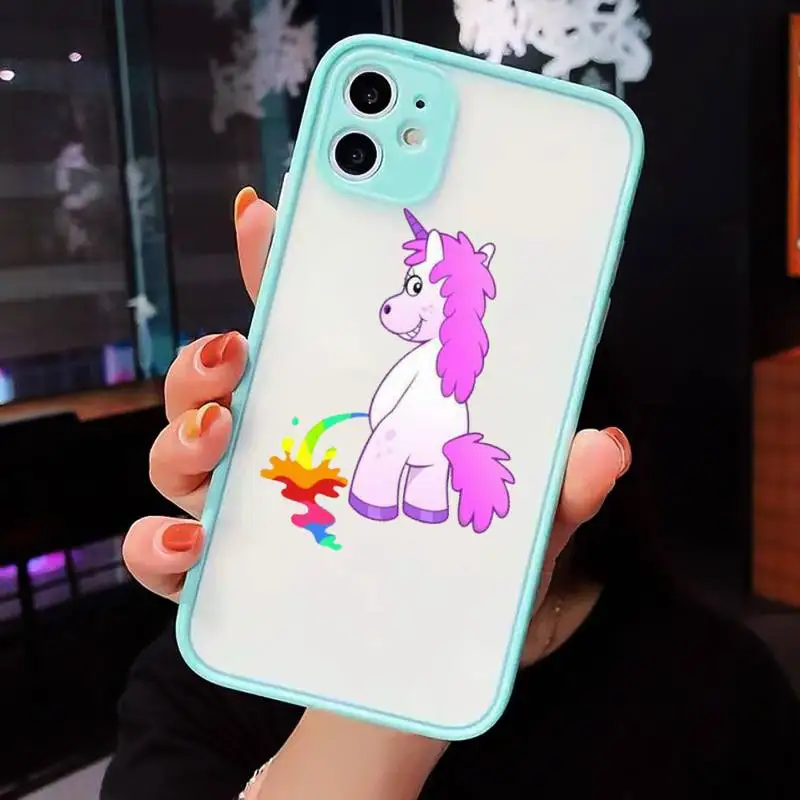 Cute Cold Funny Unicorn Horse Phone Case Matte Transparent For iPhone 12 Mini 11 Pro XR XS Max 7 8 Plus
Cute Cold Funny Unicorn Horse Phone Case Matte Transparent For iPhone 12 Mini 11 Pro XR XS Max 7 8 Plus