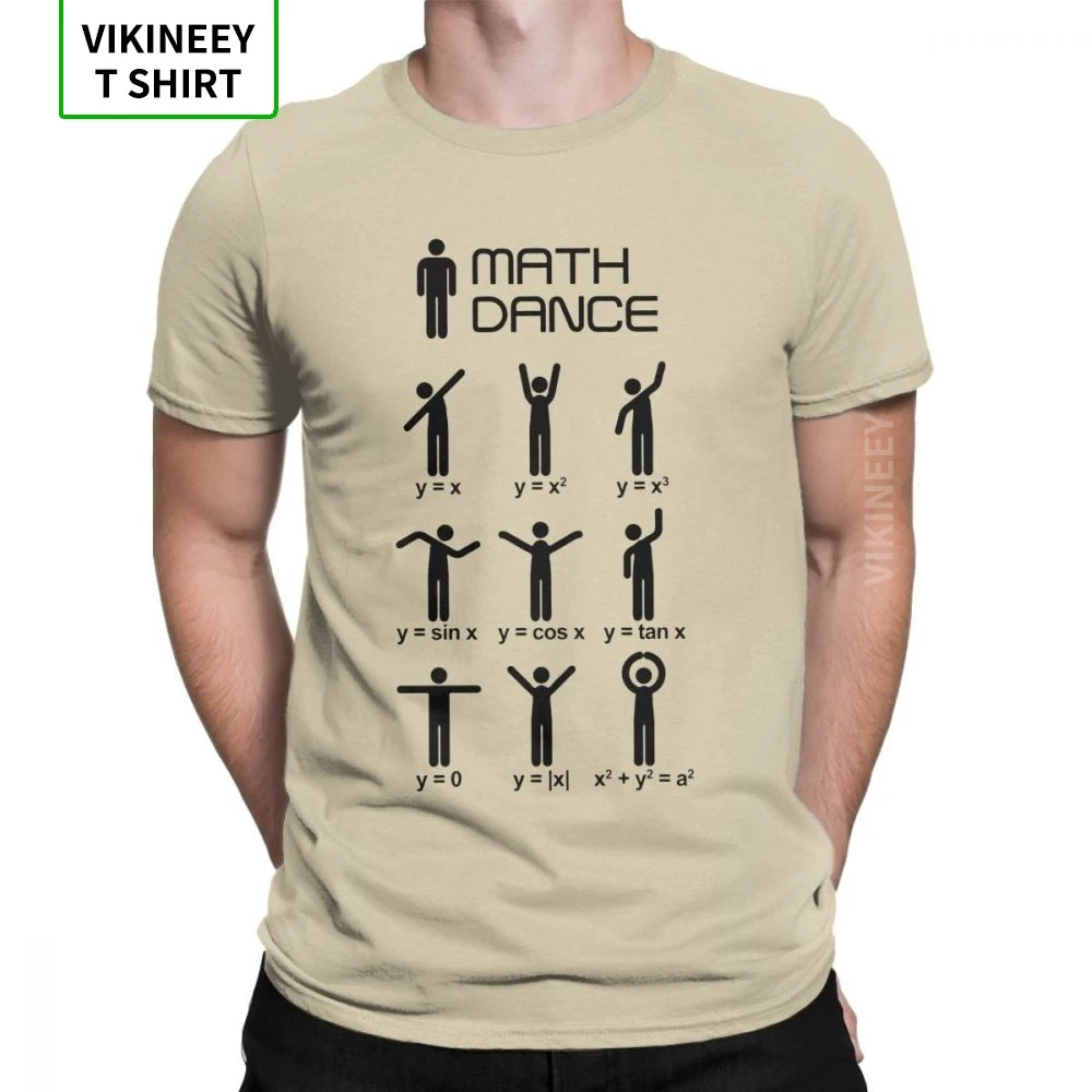 Men Math Dance T-Shirts Mathematical Mathematics Funny Crew Neck Short Sleeve Tops 100% Cotton Tees Funny Humor T Shirt
Men Math Dance T-Shirts Mathematical Mathematics Funny Crew Neck Short Sleeve Tops 100% Cotton Tees Funny Humor T Shirt