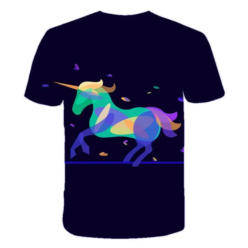 Cartoon Cute Pink Unicorn Girl T-Shirt Summer New Loose Comfortable Children'S Clothes 3D Printed Boys Short-Sleeved 4-14T
Cartoon Cute Pink Unicorn Girl T-Shirt Summer New Loose Comfortable Children'S Clothes 3D Printed Boys Short-Sleeved 4-14T