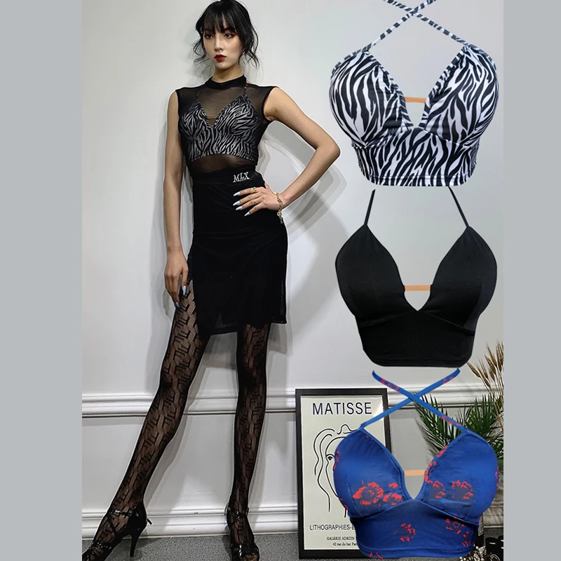 Топы для латиноамериканских танцев, женский сексуальный блестящий бюстгальтер, нижнее белье для тренировок, женская блузка, одежда для сам... 
Топы для латиноамериканских танцев, женский сексуальный блестящий бюстгальтер, нижнее белье для тренировок, женская блузка, одежда для сам...