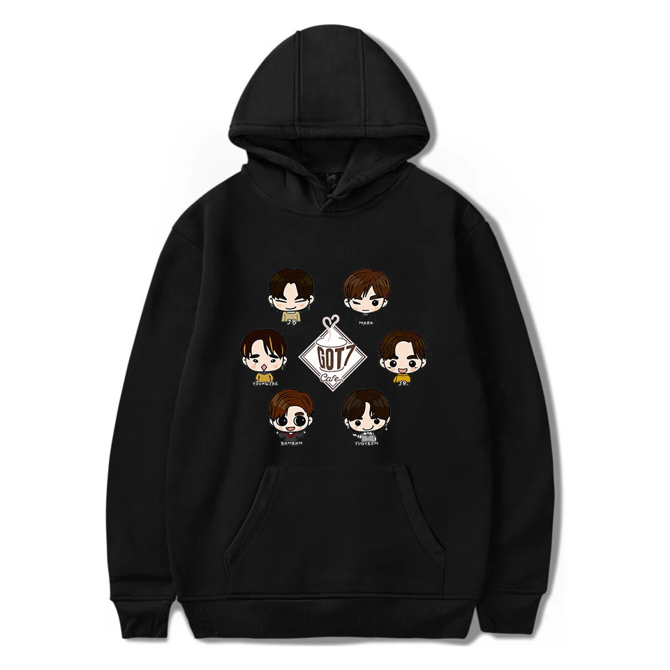 GOT7 Hoodies Men Women Print Sweatshirts Harajuku Hooded pullover Sweatshirts GOT7 Hoodies Mens Long Sleeve Fashion Tops
GOT7 Hoodies Men Women Print Sweatshirts Harajuku Hooded pullover Sweatshirts GOT7 Hoodies Mens Long Sleeve Fashion Tops