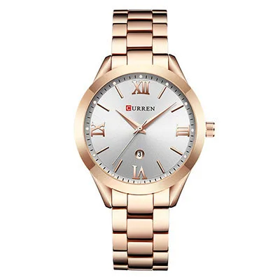 

Женские кварцевые часы со стальным ремешком, простые часы с укрепленным стеклом высокой четкости, Новый классический стиль 2021