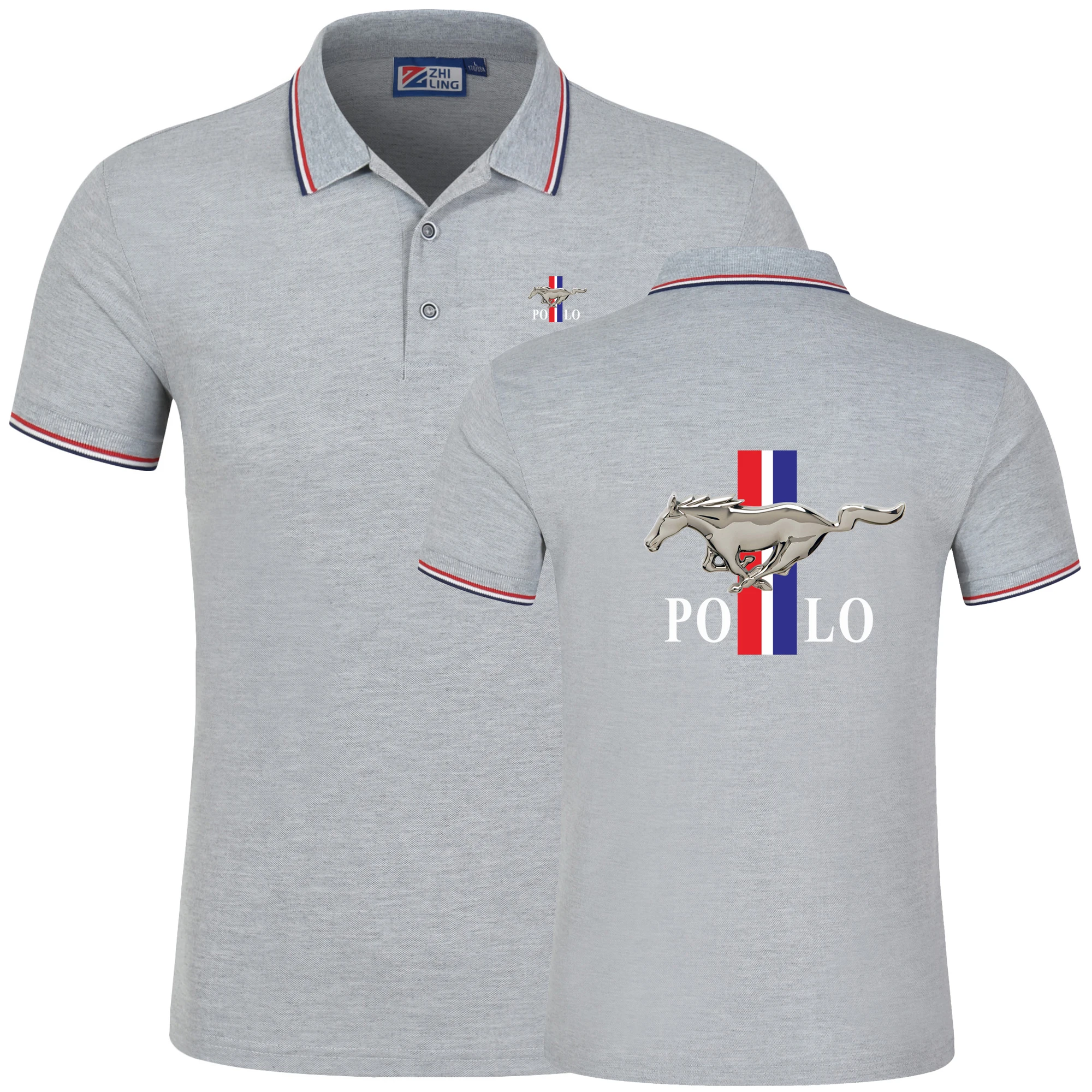 2021 Summer Brand Mustang Couples Polo Shirts Men Business Lapel Short Sleeve Shirts Men's Tee Casual Slim Breathable Polo Shirt
2021 Summer Brand Mustang Couples Polo Shirts Men Business Lapel Short Sleeve Shirts Men's Tee Casual Slim Breathable Polo Shirt