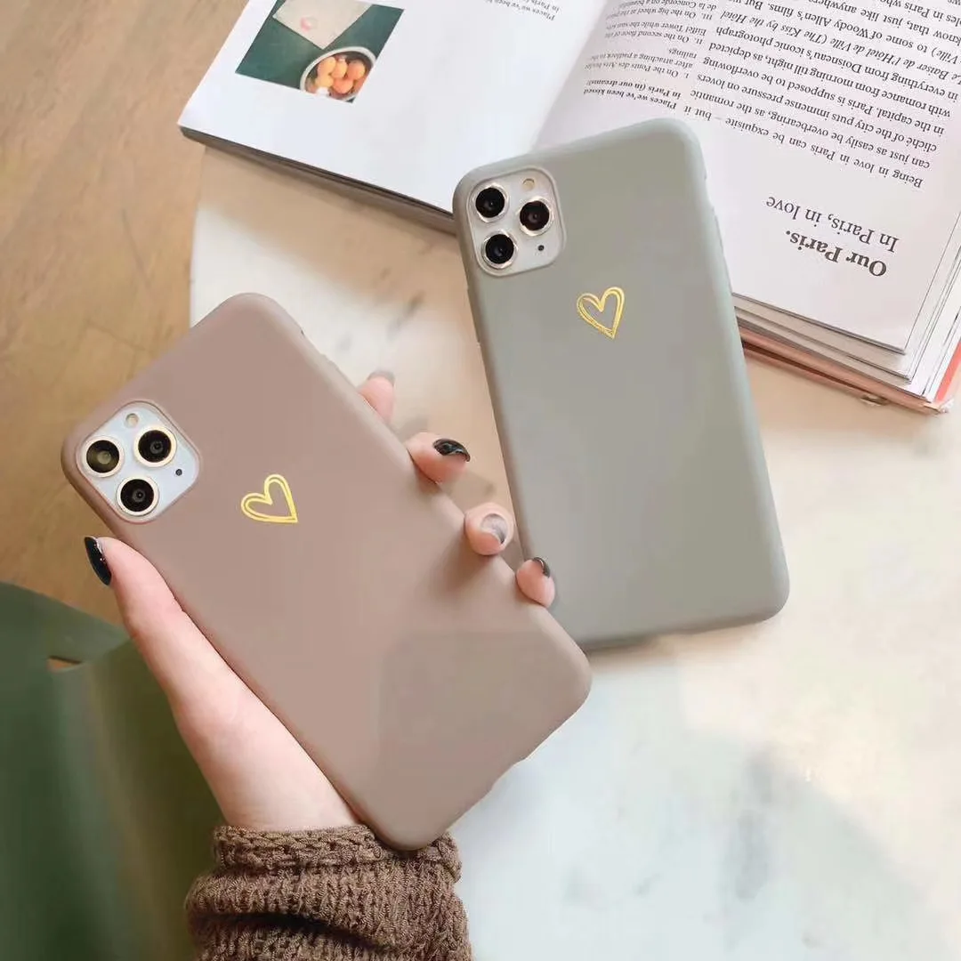 iPhone 11 Bronzing Lovely Mobile Phone Shell Apple Se Simple Solid Color TPU Soft Xsmax Applicable Silicone Protection
iPhone 11 Bronzing Lovely Mobile Phone Shell Apple Se Simple Solid Color TPU Soft Xsmax Applicable Silicone Protection