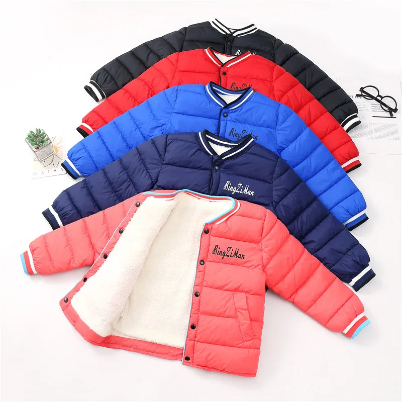 Winter New Children's Cotton-Padded Jackets For 3-12Years Boys Girls Plus Velvet Thick Warm Coats Kids Autumn Outerwear Clothing
Winter New Children's Cotton-Padded Jackets For 3-12Years Boys Girls Plus Velvet Thick Warm Coats Kids Autumn Outerwear Clothing