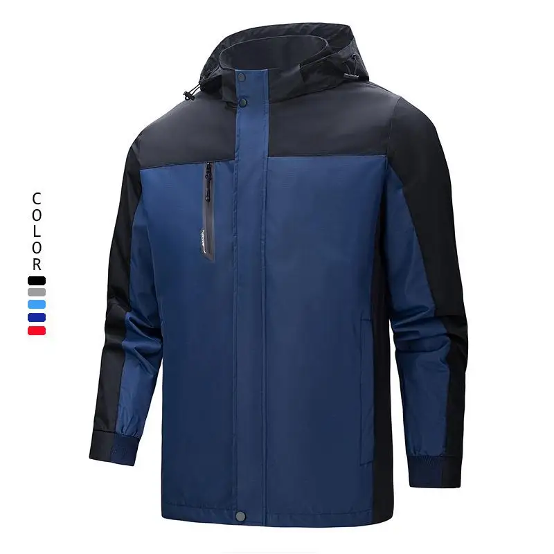 Men‘s Outdoor Hiking Jacket Waterproof Hooded Windbreaker Jacket Men‘s Autumn 2021 New Jacket Tactical Military Jacket Men
Men‘s Outdoor Hiking Jacket Waterproof Hooded Windbreaker Jacket Men‘s Autumn 2021 New Jacket Tactical Military Jacket Men