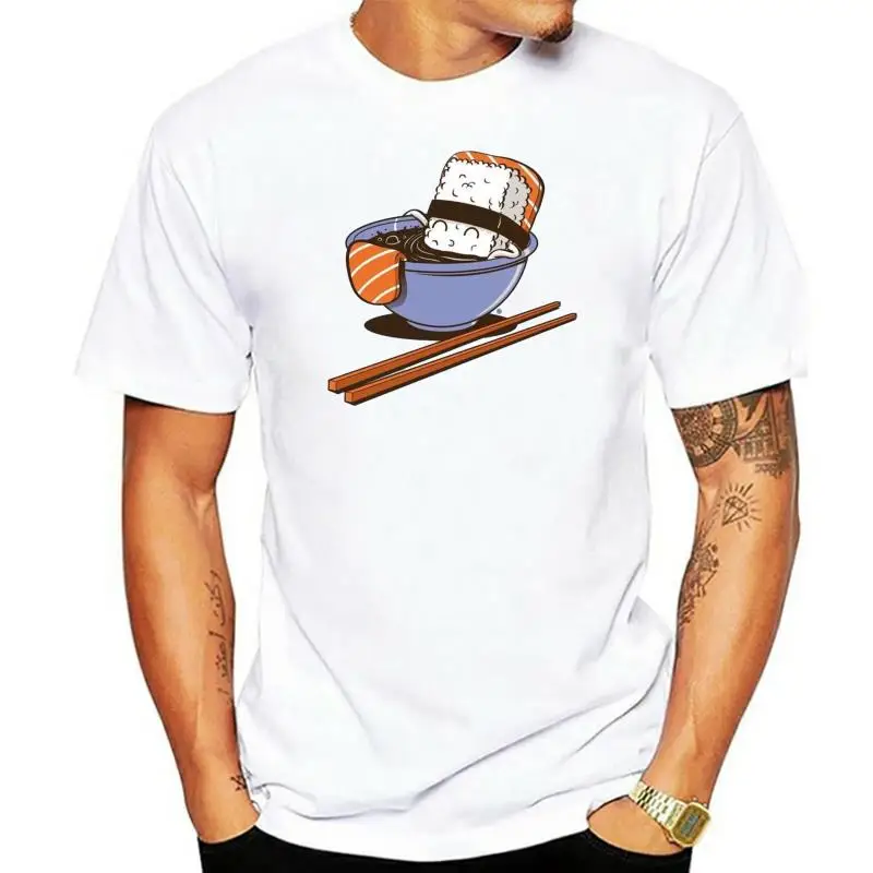 High Quality Sushi Food T Shirts men Short Sleeve Cotton O Neck Cool Noodles man t shirt Casual Female Tee Tops
High Quality Sushi Food T Shirts men Short Sleeve Cotton O Neck Cool Noodles man t shirt Casual Female Tee Tops