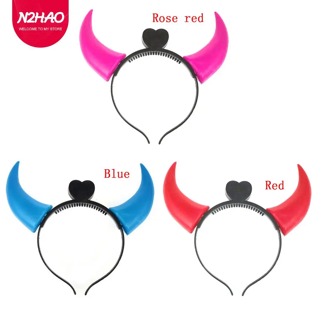 1Pc Women Girls LED Flashing Cute Pointed Devil Horn Hair Hoop Glowing String Lights Plush Cloth Wrapped Headband Party Supplies
1Pc Women Girls LED Flashing Cute Pointed Devil Horn Hair Hoop Glowing String Lights Plush Cloth Wrapped Headband Party Supplies