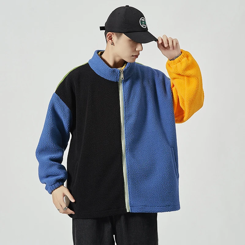 Nice Men's Fleece Jackets Men Fashion Autumn Winter Warm Cardigan Coat Male Hip Hop Patchwork Oversized Overcoat 5XL
Nice Men's Fleece Jackets Men Fashion Autumn Winter Warm Cardigan Coat Male Hip Hop Patchwork Oversized Overcoat 5XL