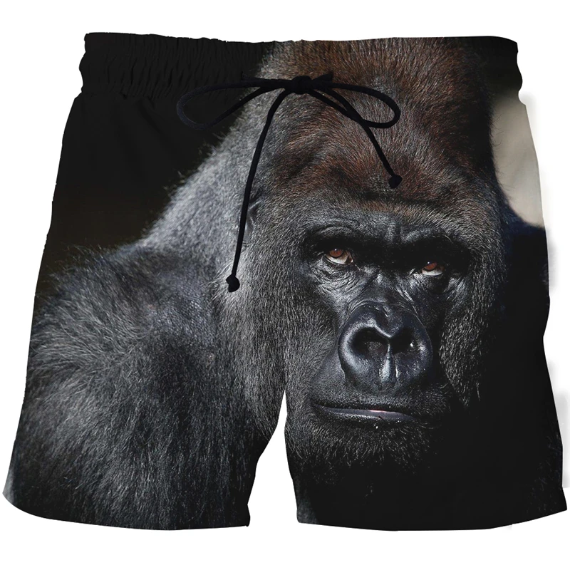 Summer Black Swimming Trunks Men Women Beach Shorts Animal Gorilla 3D Sports Pants/Shorts Loose Boxers Shorts Funny Surf Shorts
Summer Black Swimming Trunks Men Women Beach Shorts Animal Gorilla 3D Sports Pants/Shorts Loose Boxers Shorts Funny Surf Shorts