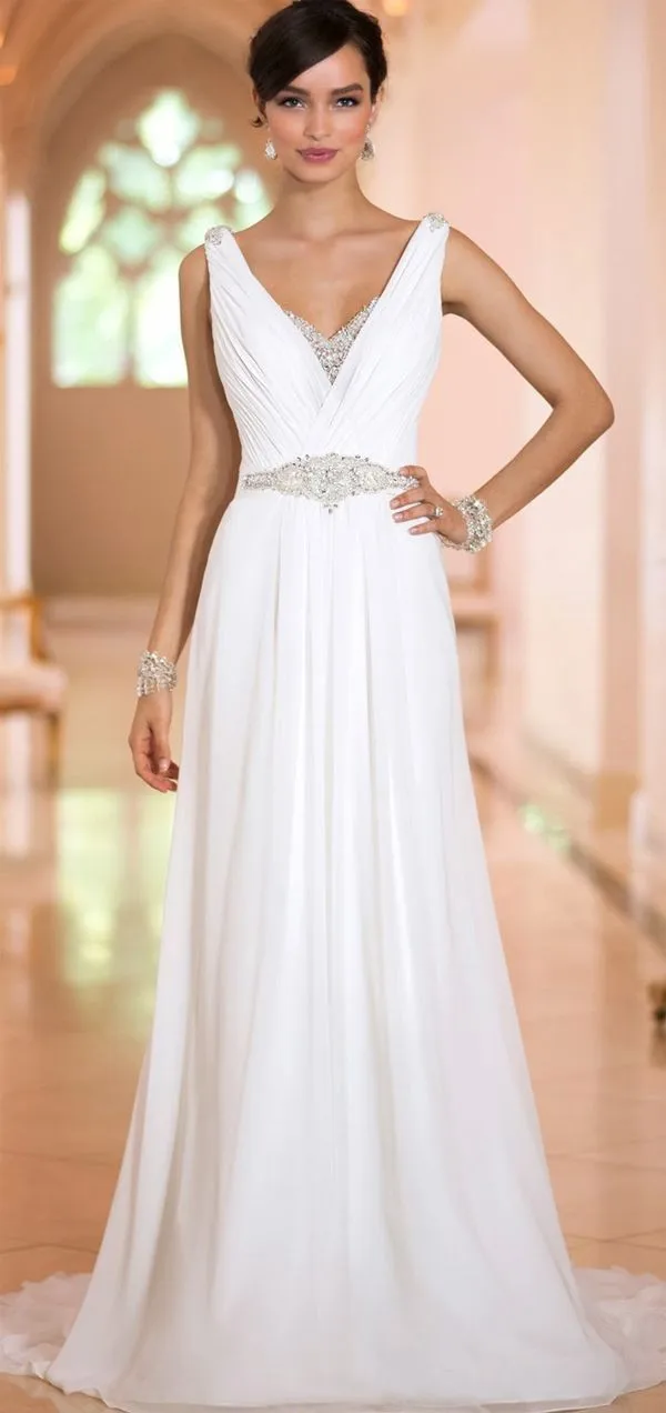 Fashion V Neck Pleated Beaded A-Line Chiffon vestido de noiva Custom Sleeveless Formal Bridal gown mother of the bride dresses
Fashion V Neck Pleated Beaded A-Line Chiffon vestido de noiva Custom Sleeveless Formal Bridal gown mother of the bride dresses