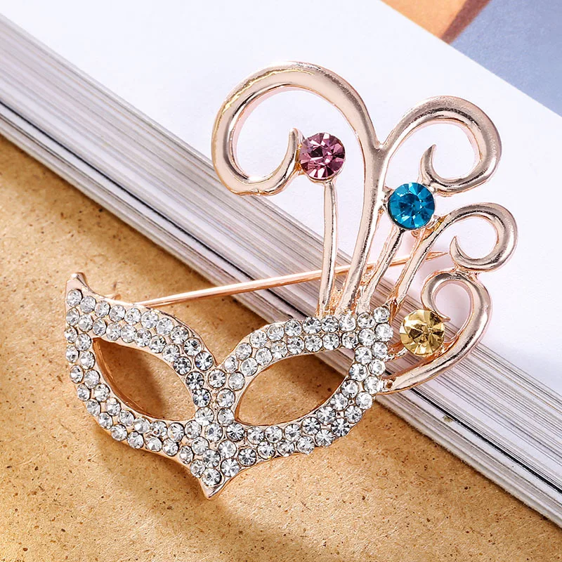 mask brooch hot water diamond mask brooch brooch flower female high-grade animal brooch clothing accessories retail wholesale
mask brooch hot water diamond mask brooch brooch flower female high-grade animal brooch clothing accessories retail wholesale