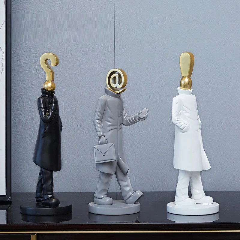 Современная Статуэтка символов в скандинавском стиле, украшение для дома, поделки из смолы, предметы, орнамент, фигурка, украшение, R4216 
Современная Статуэтка символов в скандинавском стиле, украшение для дома, поделки из смолы, предметы, орнамент, фигурка, украшение, R4216