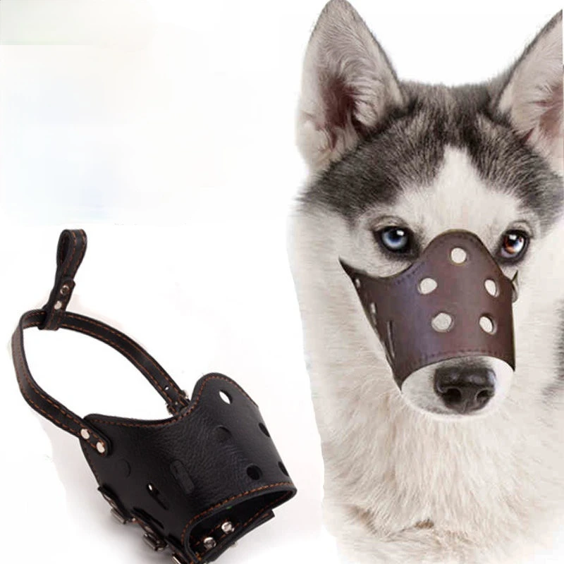 Comfy Soft leather Pet Dog Muzzle Breathable Basket Muzzles for Small Medium Large and X-Large Dogs Stop Biting Barking Chewing
Comfy Soft leather Pet Dog Muzzle Breathable Basket Muzzles for Small Medium Large and X-Large Dogs Stop Biting Barking Chewing