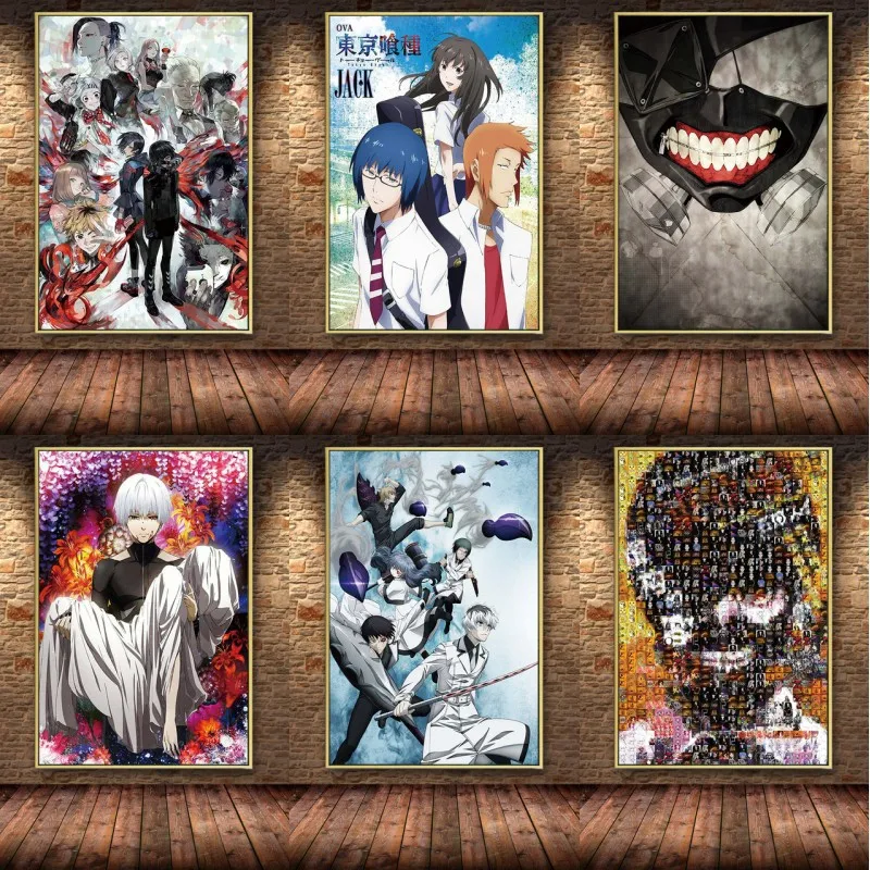 Family decoration Japan high popularity anime Tokyo Ghoul Painting Canvas Posters Prints Cuadros Wall Art Pictures Home Decor
Family decoration Japan high popularity anime Tokyo Ghoul Painting Canvas Posters Prints Cuadros Wall Art Pictures Home Decor