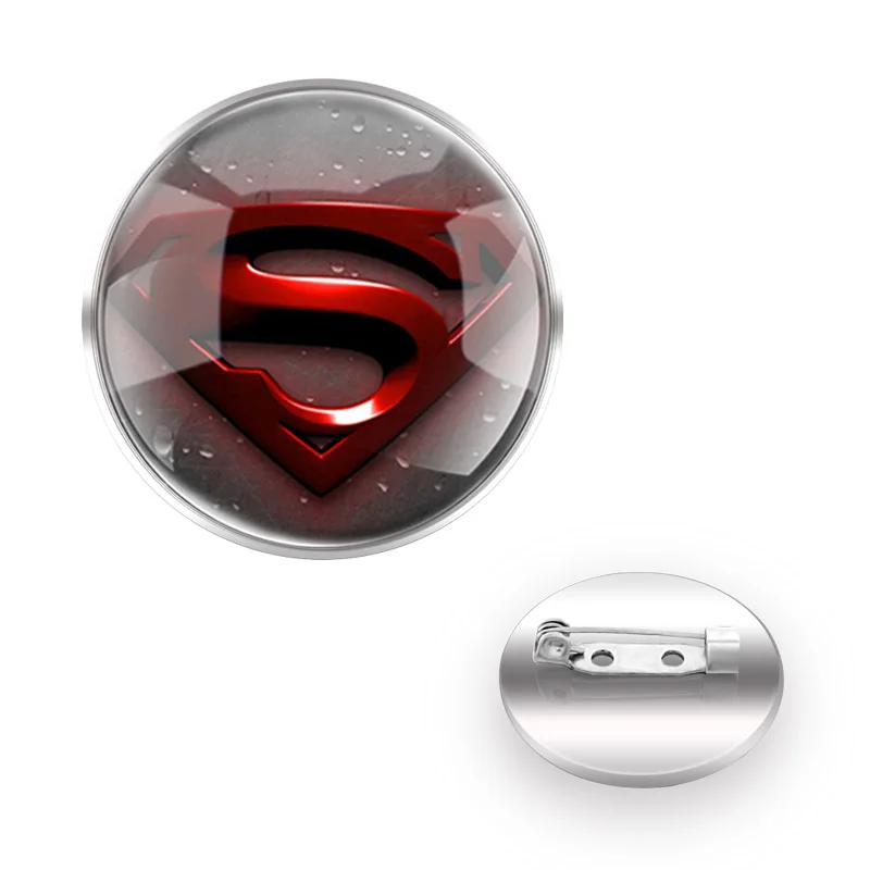 2021 Fashion Superhero Movie Glass Round Convex thimble brooch Men Women Jacket Coat Decoration Gift
2021 Fashion Superhero Movie Glass Round Convex thimble brooch Men Women Jacket Coat Decoration Gift