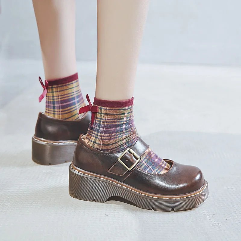 2021 New Arrival Japanese Style Vintage Buckle Shoes Women'S Shallow Mouth Casual Student Leather Shoes Thick Bottom
2021 New Arrival Japanese Style Vintage Buckle Shoes Women'S Shallow Mouth Casual Student Leather Shoes Thick Bottom
