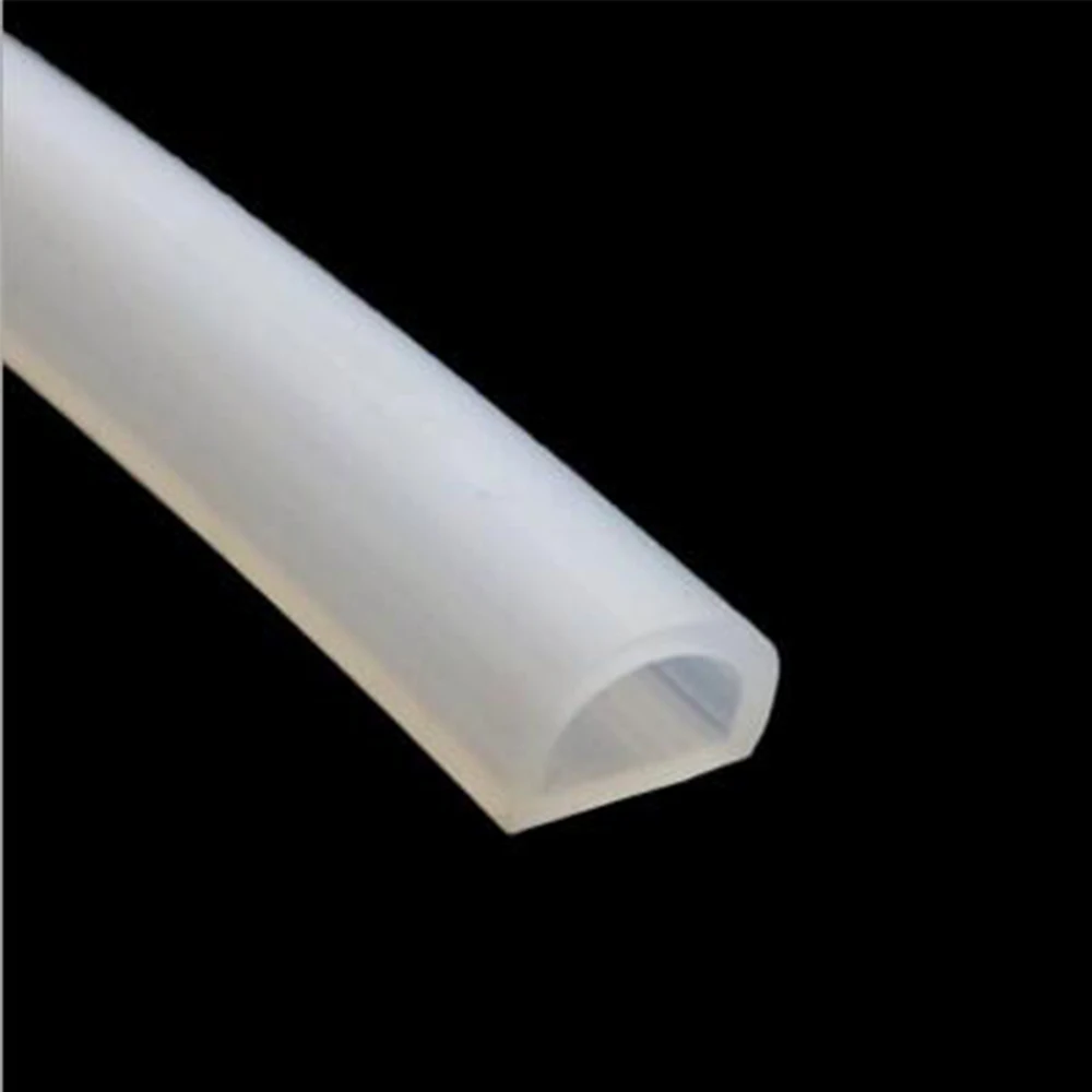 5Meter Transparent Silicone D-shaped Hollow Sealing Strip Silicone Strip Semi-circular Sealing Strip 8x6mm Transparent
5Meter Transparent Silicone D-shaped Hollow Sealing Strip Silicone Strip Semi-circular Sealing Strip 8x6mm Transparent