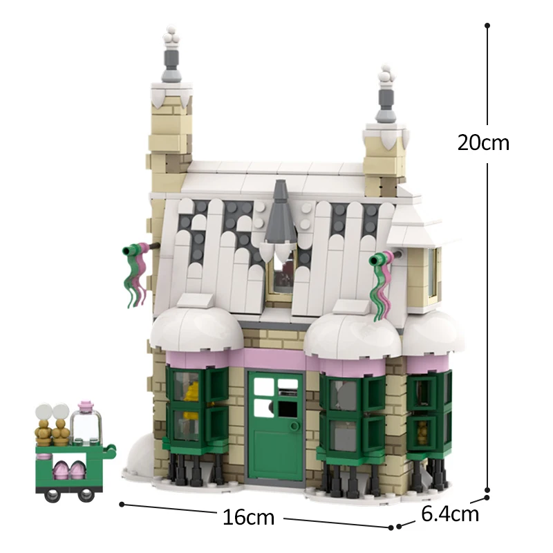 City Street view Honey Duke Candy Shop Model Building Blocks Creator Architecture House Store DIY Bricks Toys For Children Gifts
City Street view Honey Duke Candy Shop Model Building Blocks Creator Architecture House Store DIY Bricks Toys For Children Gifts