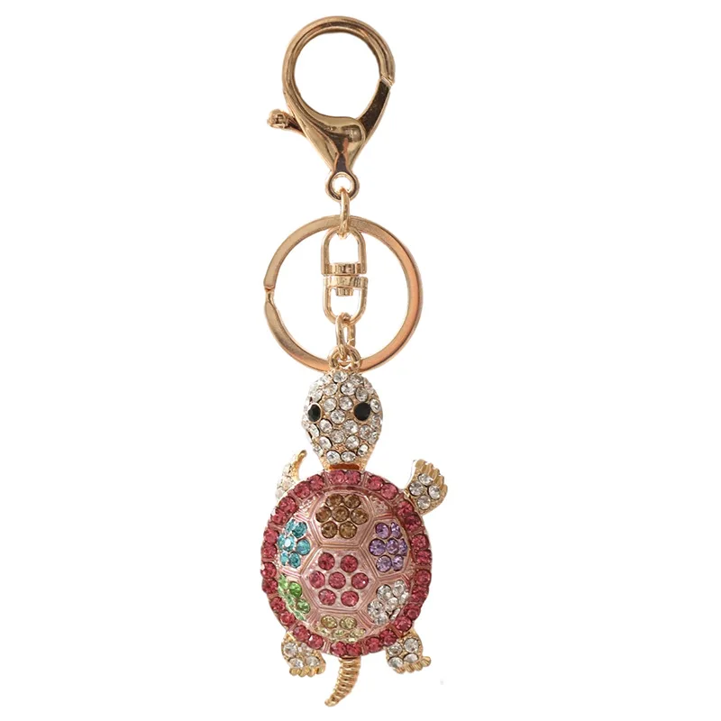 2021ins Color Diamond Inlaid Lovely Turtle Creative Metal Keychain Custom Car Pendant Men And Women Valentine's Day Gift Keyring
2021ins Color Diamond Inlaid Lovely Turtle Creative Metal Keychain Custom Car Pendant Men And Women Valentine's Day Gift Keyring