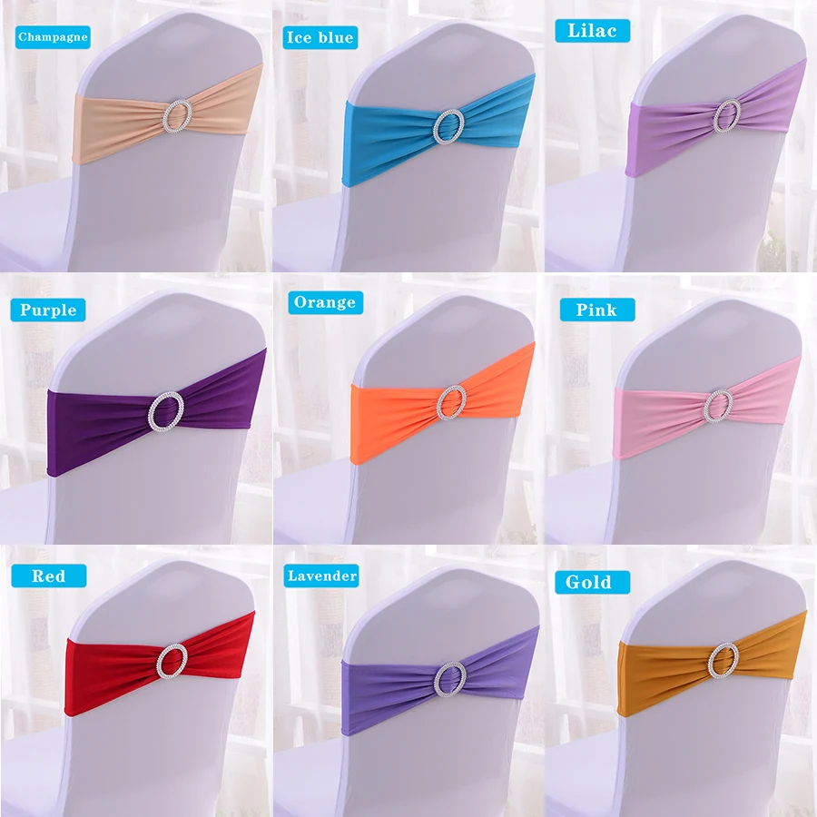 100pcs Chair Band Stretch Elastic Spandex Chair Bow Round Ring for Banquet Party Wedding Decoration Noeud De Chaise Mariage
100pcs Chair Band Stretch Elastic Spandex Chair Bow Round Ring for Banquet Party Wedding Decoration Noeud De Chaise Mariage