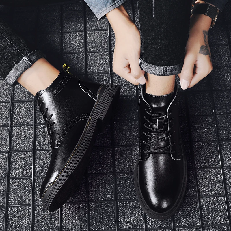 Casual Shoes Men Casual Boots Outdoor Footwear Leather Shoes Shoe Man Zapatos Casuales Spring For Winter Sapato Masculino
Casual Shoes Men Casual Boots Outdoor Footwear Leather Shoes Shoe Man Zapatos Casuales Spring For Winter Sapato Masculino
