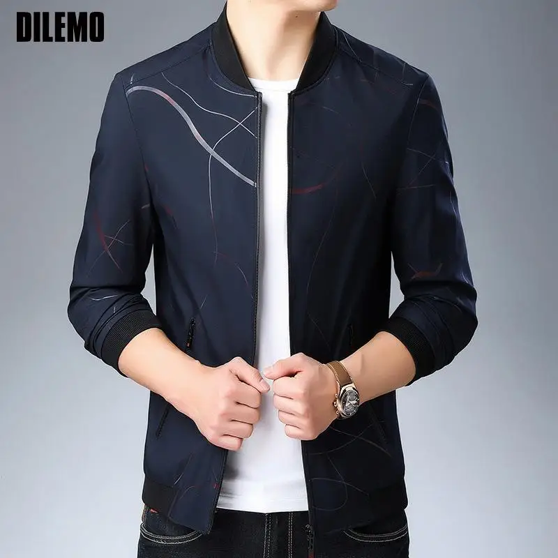 New Brand Fashion Baseball Collar Autumn Men's Jackets And Coats Zipper Classic High Quality Casual Windbreaker Men Clothing
New Brand Fashion Baseball Collar Autumn Men's Jackets And Coats Zipper Classic High Quality Casual Windbreaker Men Clothing