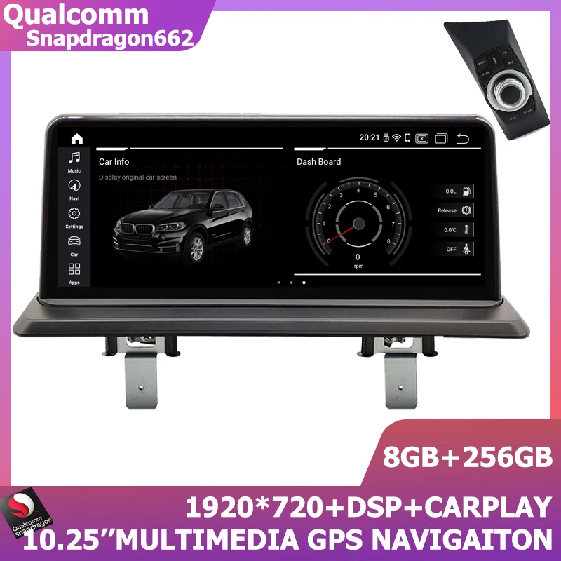 Авторадио GPS навигация Android 11 для BMW 1 серии 120i E81 E82 E87 E88 2005-2012 мультимедийный плеер 1920*720 Snapdragon662
Авторадио GPS навигация Android 11 для BMW 1 серии 120i E81 E82 E87 E88 2005-2012 мультимедийный плеер 1920*720 Snapdragon662
